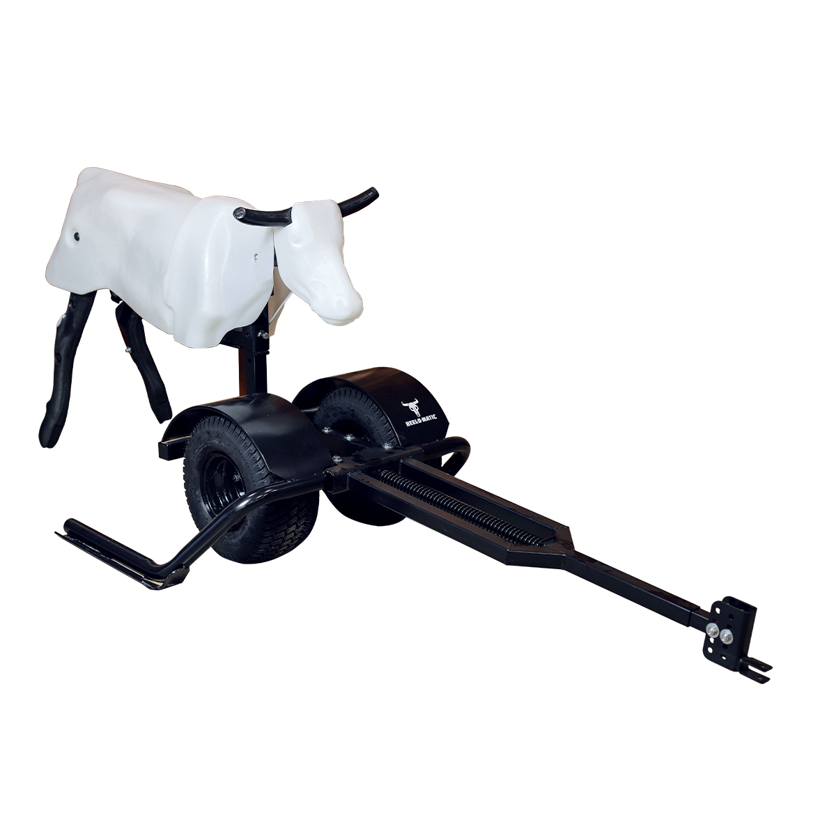 Rodeo practice dummy steer with wheels