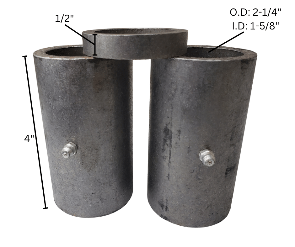 steel pipe dimensions diagram four inches high