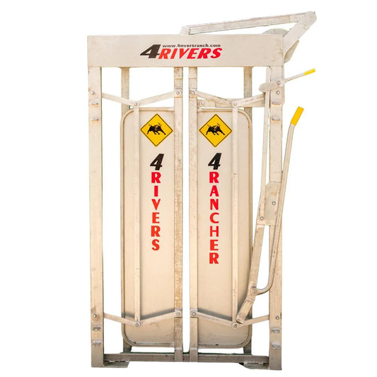 livestock squeeze chute 4 Rivers Rancher