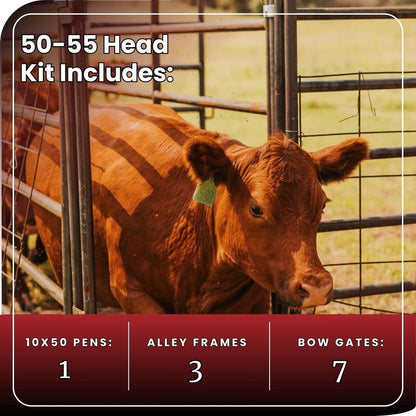 Cattle Working System - (A) 50-55 Head