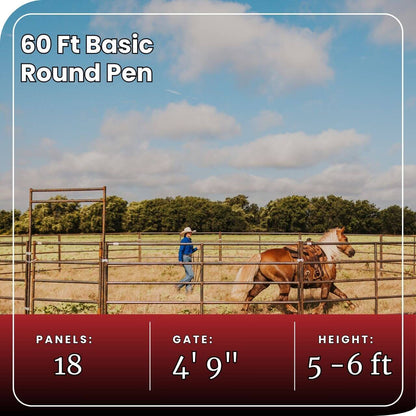 60 ft round pen stats