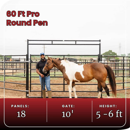 60 ft round pen