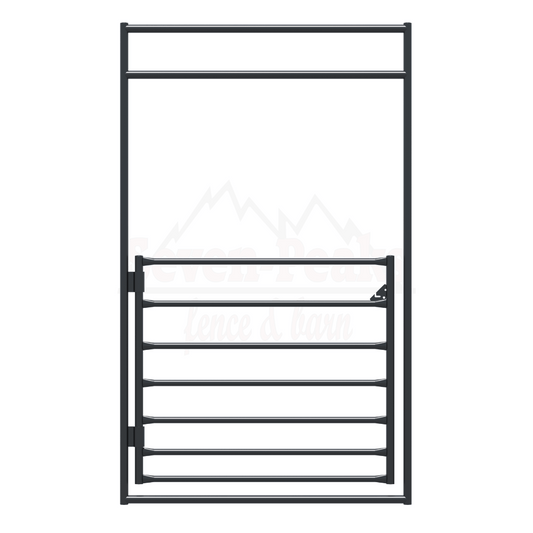 metal corral gate for horses and livestock