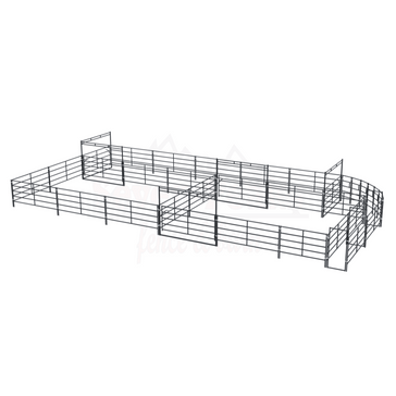 livestock corral system diagram