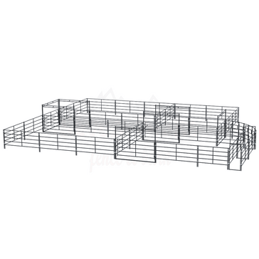 cattle yard design layout diagram