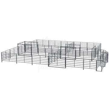 cattle corral system fence diagram