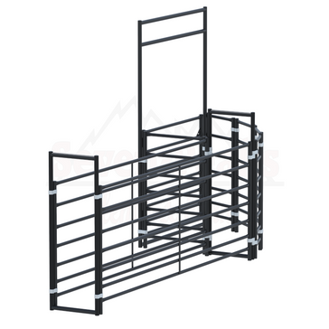 metal cattle handling pen system