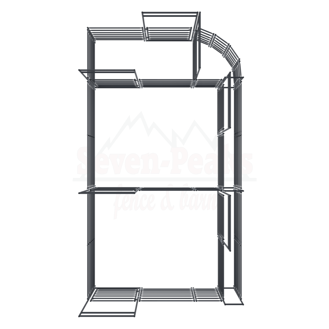 architectural frame design illustration