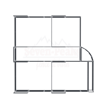 "fence panel frame diagram"
