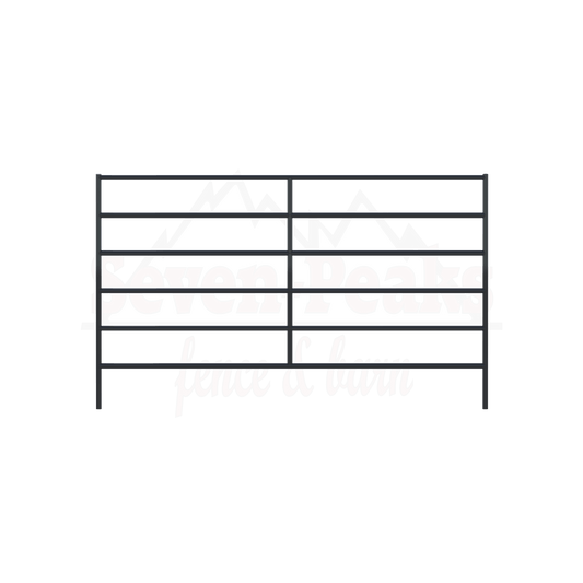 Seven Peaks Fence Barn Logo