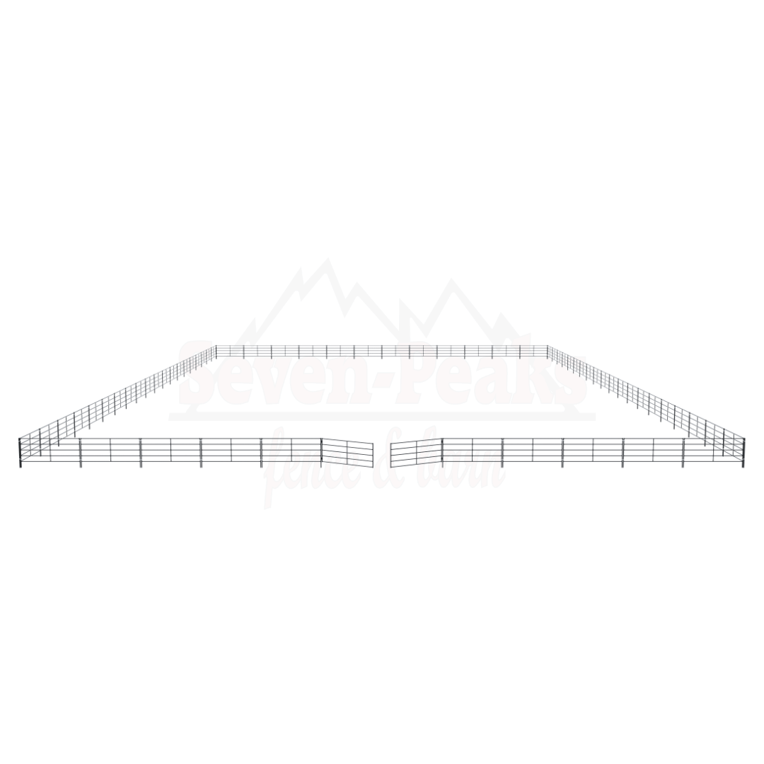 metal livestock fencing enclosure