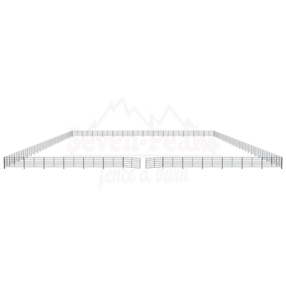 steel corral fence enclosure