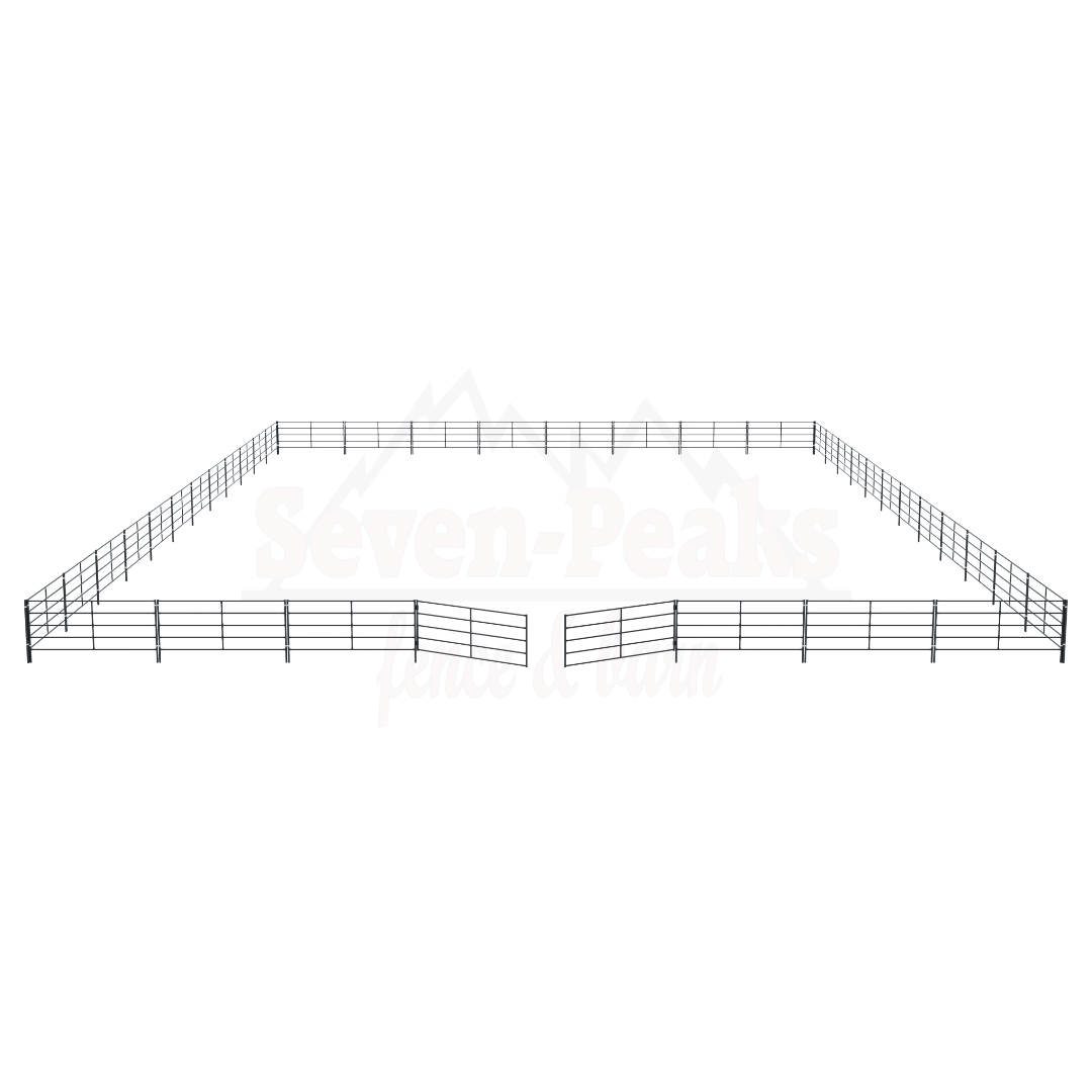 metal livestock corral fence panels