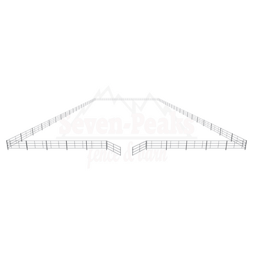 horse corral fencing diagram
