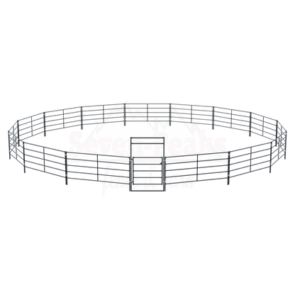 "Seven Peaks fence barn logo"