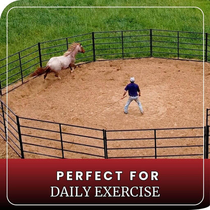 Round horse pen