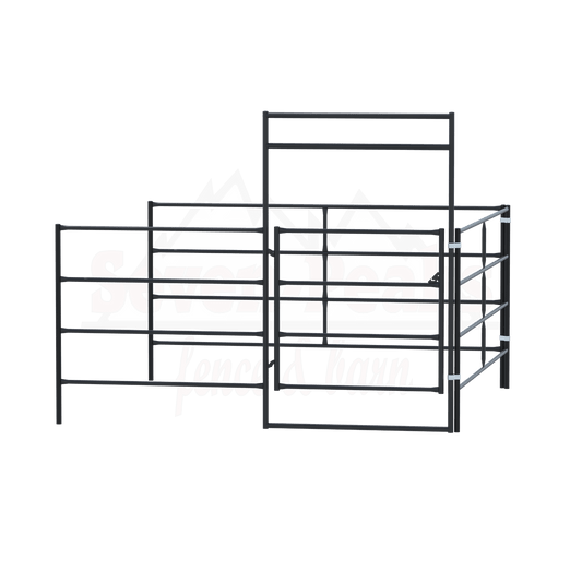 Seven Peaks Fence and Barn horse corral panel.