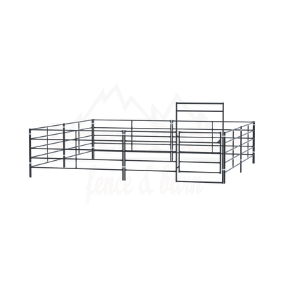 seven peaks fence barn logo railing image