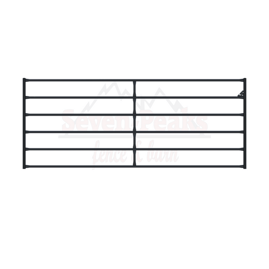 metal fence gate panel seven peaks fence barn