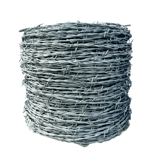 coil of barbed wire