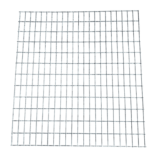 metal wire grid mesh fence panel