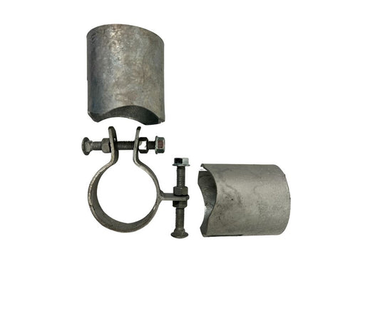 clamp with bolts and metal parts