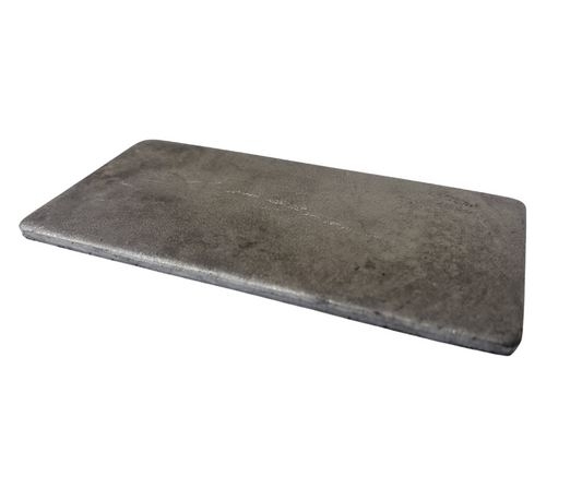 rectangular metal slab