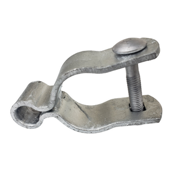 metal clamp with screw bolt