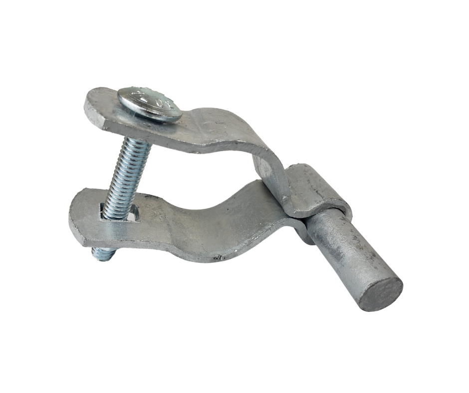 metal pipe clamp with bolt